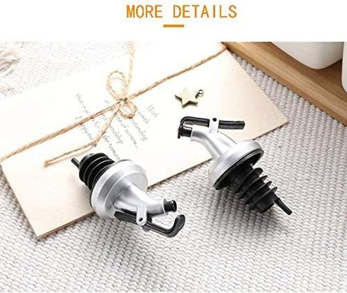 TBWHL 10 Pcs Pour Spouts | Olive Oil Vinegar Dispenser Bottle Liquor Wine Pourers | Flip Top Stopper Leak-proof