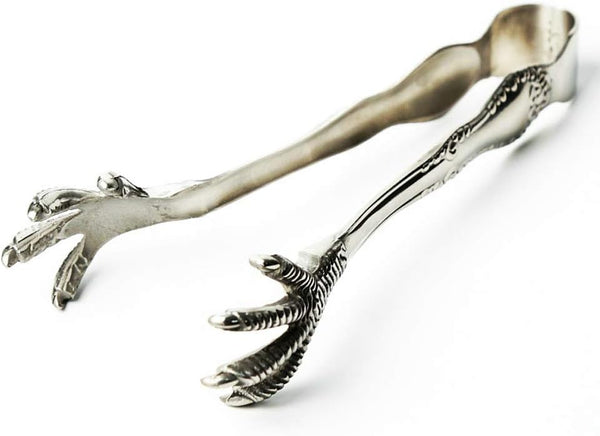 Bar Ice Hockey Special Eagle Claw Shape Serving Tongs, Ice Tongs