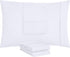 Utopia Bedding King Pillow Cases - 4 Pack, Soft Brushed Microfiber Fabric, 20 X 40 Inches (King, White)