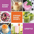 Bionic Blade Personal Blender, 26.5 Oz, Cordless, Rechargeable, 18,000 RPM Portable Blender for Shakes and Smoothies,