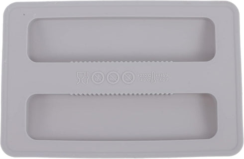 Luxshiny Silicone Lid 2 Slice Toaster Cover, Upper Electric Bread Maker Cover for Protection