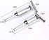 Stainless Steel Sausage Stuffer Tubes Filler Meat Filling Funnel Stuffer Tools, 28cm