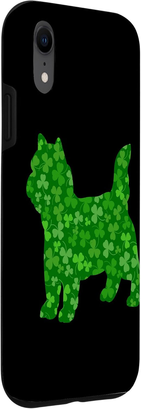 Cairn Terrier St Patrick’s Day Case for iPhone XR - Cairn Terrier Saint Patricks