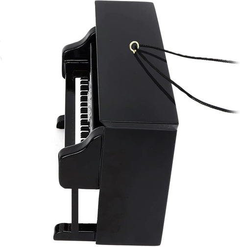 Broadway Gifts 2.8" Black Wood Upright Piano Ornament Decoration