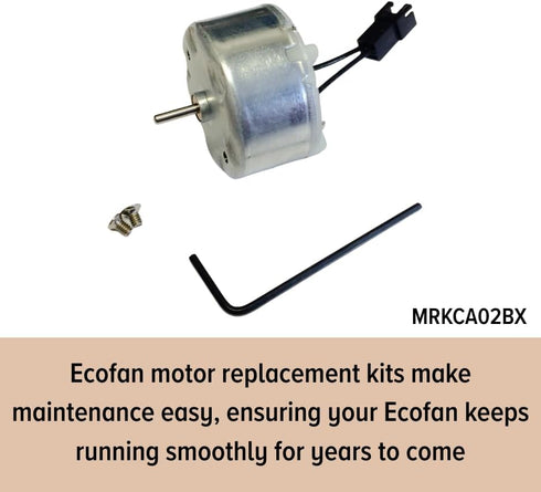 Replacement Motor Kit MRKCA02 for Models 800CA, 815CA, 802CA, Easy DIY Maintenance for Ecofan