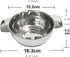 Stainless Steel Lemon Squeezer Juicer with Bowl Container for Oranges Lemons Fruit Home Made Juice