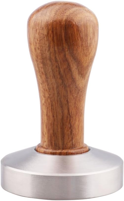 Stainless Steel Coffee Tamper 58mm Barista Espresso Base Coffee Bean Press