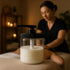 16oz (1, Royal Massage Refillable Pump Jar with Locking Dip Tube Dispenser BPA-Free Plastic Container for Massage Oils