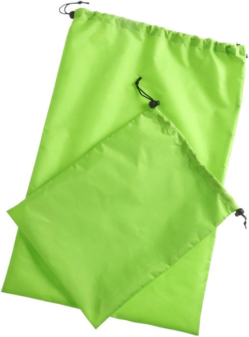 Smooth Trip Travel Laundry Bags - Set of 2 Odor-Blocking Barrier Bags for Wet and Dirty Clothes, Compact