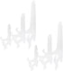 6PCS Acrylic Display Stand, Plastic Plate Holders, Clear Acrylic Easels for Various Decorations