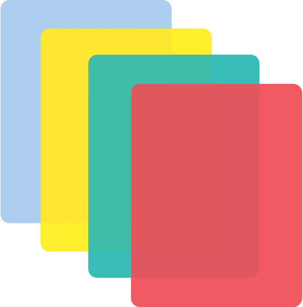 CounterArt Flex Cutting Mat, Mini, Assorted, Set of 4