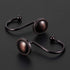 Rustproof Antique Decorative Shower Curtain Hooks, 12pcs Oil Rubbed Bronze Ring Holders for Bathroom Shower Rods
