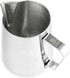 Barista Basics 20 Oz Silver Stainless Steel Milk Frother Pitcher - Steaming Pitcher for Latte Art