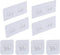 LAIGOO 8 Pcs Shower Caddy Replacement Adhesive Stickers, No Drilling Wall Hooks