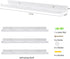 15.7 Inches, Set 3, AZSKY Floating Bookshelf for Kids, Cloud Picture Ledge Shelf - White, Nursery Book Shelves