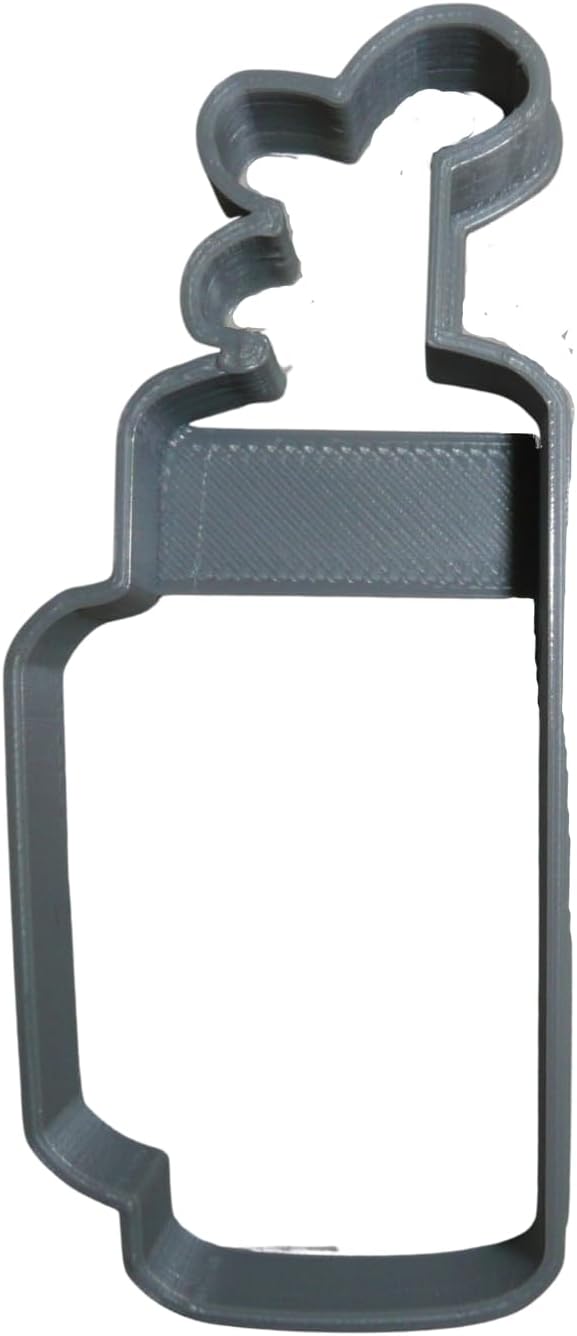 GOLF BAG OUTLINE COOKIE CUTTER - 3D Printed Sports Athletics Equipment Holder Made in USA PR2495