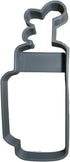 GOLF BAG OUTLINE COOKIE CUTTER - 3D Printed Sports Athletics Equipment Holder Made in USA PR2495