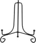 Display Stand, 1 pcs 4" - 12" Iron Easel Classic Holder for Bowl Plate, Photo, Picture Frames, Decorative Plates