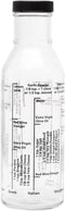 Kolder Glass Salad Dressing Mixer Bottle for Light Recipes, 13-Ounce