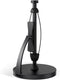 VEHHE Paper Towel Holder Countertop, Black Paper Towel Holder with Spring Activated
