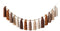 DrCor Boho Terracotta Rainbow Tassel Garland Western Handmade Yarn Banner for Classroom,
