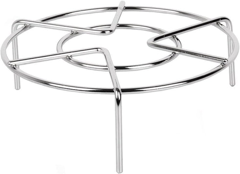 Steam Rack, Steaming Rack Stand, Heavy Duty Stainless Steel Multi-function (5.9" Diameter X2.7" High)