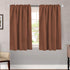H.VERSAILTEX Blackout Curtains Thermal Insulated Room Darkening Panels for Bedroom (2 Panels, Washed Spice, 52 x 54