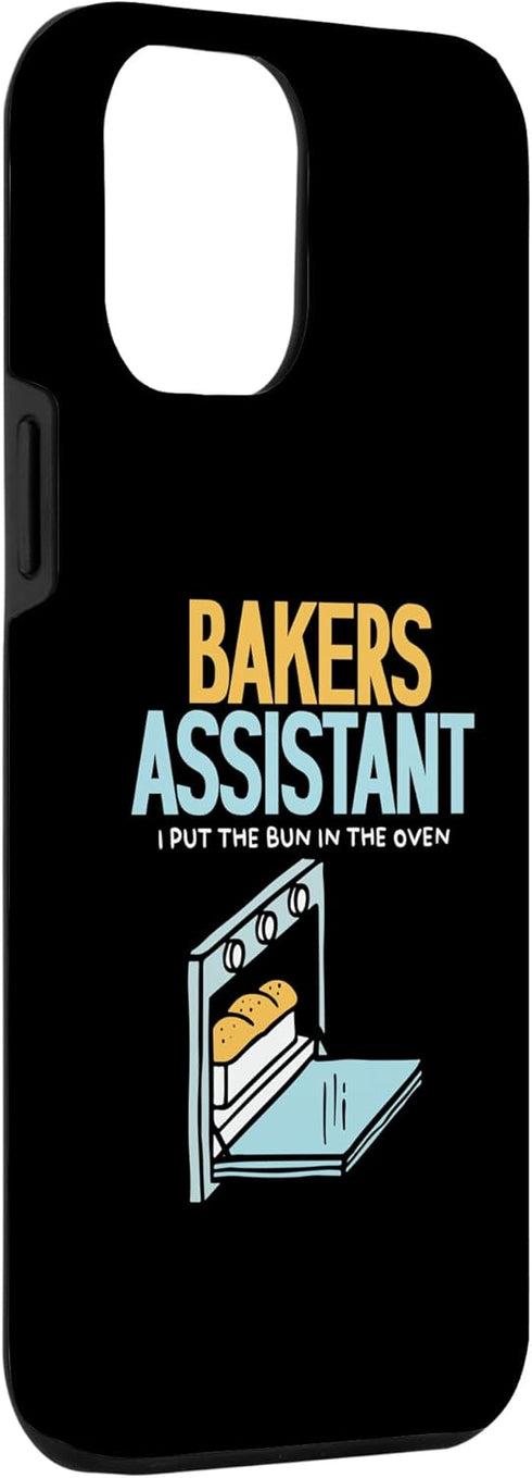 iPhone 14 Plus Baking Assistant Case, Put Bun In The Oven | Bakery Design
