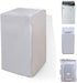 Waterproof Washing Machine Covers, Lightweight Solid Top Load Washer Dryer Cover, Silver Durable Protection