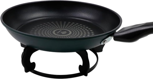 Cast Iron Gas Stove Wok Rack, 7.28 Inch Wok Support Ring Brackets, Black Holder for Milk Pot
