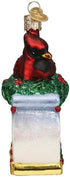 Old World Christmas Ornaments - Memorial Cardinal Glass Blown Ornaments for Christmas Tree
