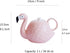 WUYIAZHI Set 15 34 (Set 3) JointVictory Flamingo Coffee Mugs and Teapot Ounce Ceramic Flamingo Cups Ounce Porcelain