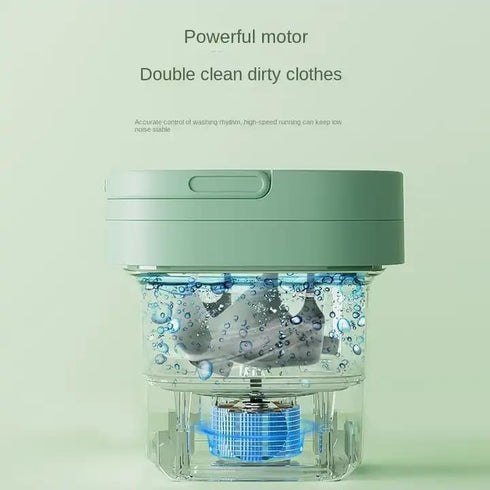 Baby Clothes Washing Machine - Wholesale Foldable Mini Portable Washer for Frequent Travelers