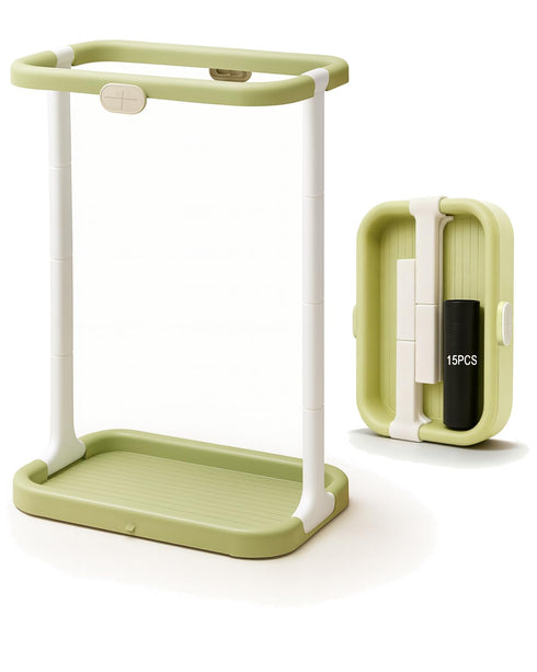 Portable Trash Bag Holder Foldable & Lightweight Trash Bag Stand, Collapsible Trash