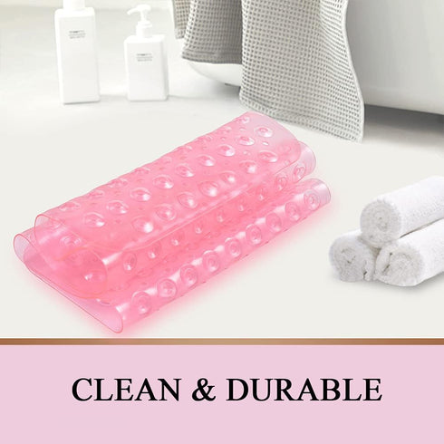 40 16 Inch 200 Sheepping Baby Bath Mat for Tub Non Slip Extra Long Cover Bathtub Mat for Toddler Kids X - Eco Friendly