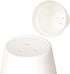 Youngever 10 Pack 3 Inch Mini Plastic Planters - White Gardening Pots with Drainage for House Plants, Flowers, Herbs
