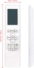 RG10L1(G2HS)/BGEFU1 AC Remote Control Replacement for Carrier Midea Samsung A/C Unit