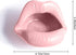 Ceramic Lip Shape Ashtray - Cigarette Ash Holder, Smoking Accessories, Creative Cigar Ash Tray for Home Office Decor
