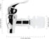 Cornucopia Brands Push Style Spigots for Beverage Dispenser, 2-Pack Replacement Lever Pour Spouts, Chrome Design