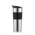 Bodum 15 oz Travel Mug, Black, Vacuum Insulated Stainless Steel