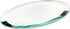 Plymor 3" x 5" Oval Beveled Glass Mirror - 5mm Thick, Pack of 3