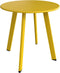 Grand patio Outdoor Side Table Round End Table with Square Feet Small