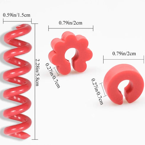 Jolbndcv 30 Pcs Silicone Drink Markers, Wine Glass Charms for Champagne Flutes, Cocktails, Martinis, 3 Shapes