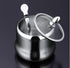 18/8 Set 3 Tenta Tenta Kitchen Stainless Steel Seasoning Box Condiment Jar Spice Jar Spice Rack Condiment Cruet Bottle