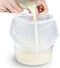 Nut Milk Bag for Straining - Reusable Fine BPA-Free Strainer, Cheesecloth Unbleached,