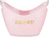 Slant Collections Acrylic Beverage Tub - Ice Bucket for Parties, 10.8" W x 8" H x 8" D