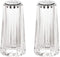 YBM Home Acrylic Salt and Pepper Shakers with Stainless Steel Lid, 1.5oz Clear Spice Herb Dispenser for Dining Table,