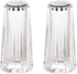 YBM Home Acrylic Salt and Pepper Shakers with Stainless Steel Lid, 1.5oz Clear Spice Herb Dispenser for Dining Table,