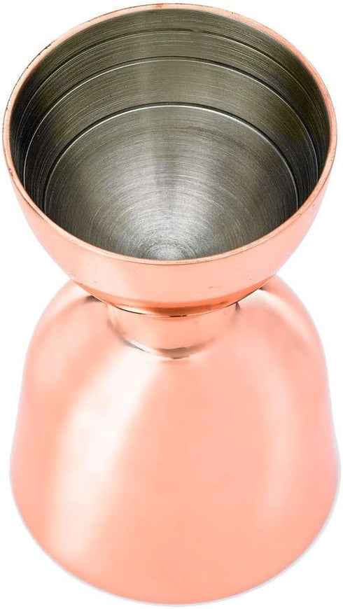 Barfly M37006CP Heavy-Duty Copper Bell Jigger - 1 oz x 2 oz