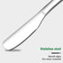 Set 6 HOMQUEN Stainless Steel Butter Knife, Butter Spreader, Butter Knives, Butter Spreader Knife for Kitchen